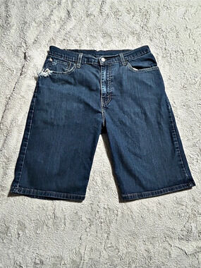 Levi's 501 Men's Denim Jean Shorts Blue Waist 34